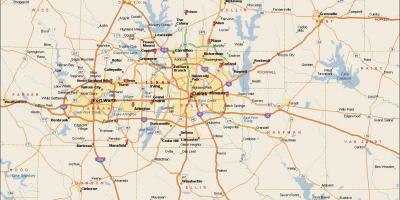 Dallas Fort Worth metroplex anzeigen